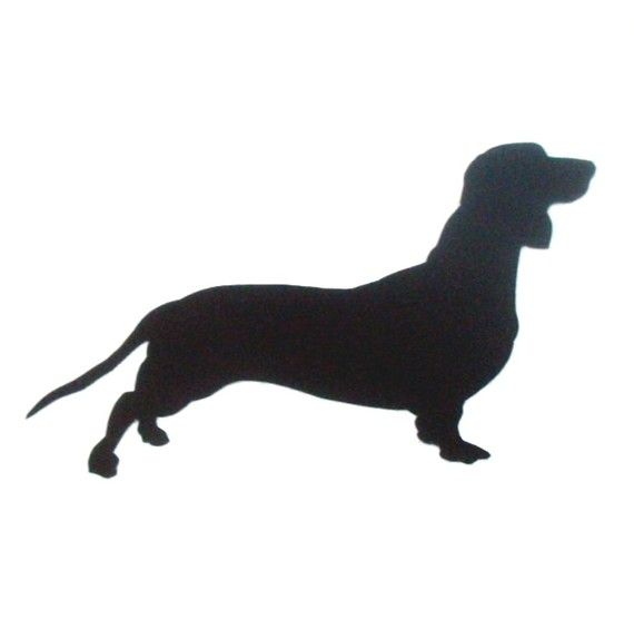 570x565 Dog Silhouette