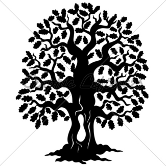 325x325 Willow Tree Silhouette Clip Art Related Images