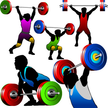 365x368 Weightlifting Silhouette Free Vector Download (5,342 Free Vector