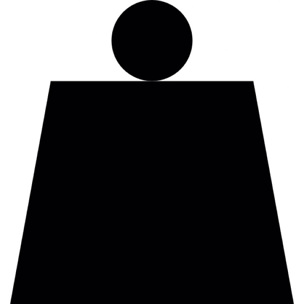 626x626 Weight Silhouette Icons Free Download