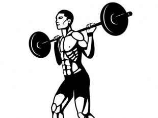 Weightlifter Silhouette Vector Free at GetDrawings | Free download