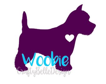 340x270 Westie Silhouette Etsy