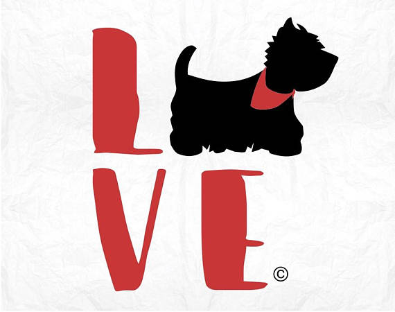 570x450 Westie Svg Dog Svg Westie Silhouette Svg West Highland