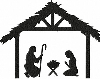 340x270 Nativity Manger Etsy