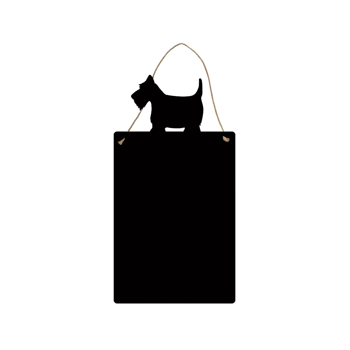 1200x1200 Westie Silhouette Chalkboard