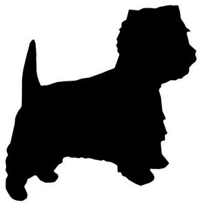 Westie Silhouette at GetDrawings | Free download