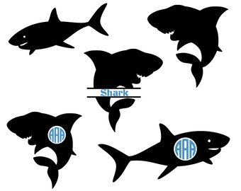 340x270 Shark Clipart Etsy