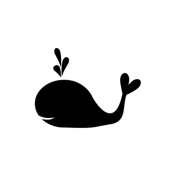 600x600 Whale Stencil For Crafts Amp Walls Stenciling, Walls And Silhouette