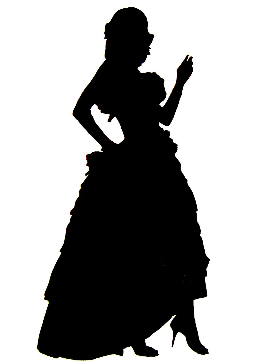 900x1267 Fashion Silhouette 2 By Curlygirly88