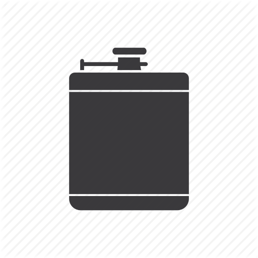 512x512 Alcohol Flask, Bottle, Drink, Flask, Hip Flask, Men's Accessory