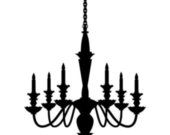 340x270 Chandelier Sticker Etsy