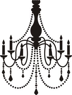 236x311 Silhouette Clipart Chandelier'06775
