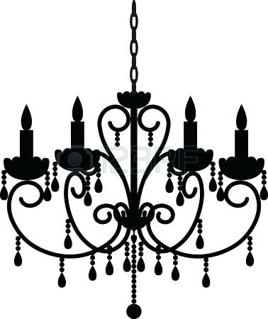 378x450 Chandelier Clip Art Free