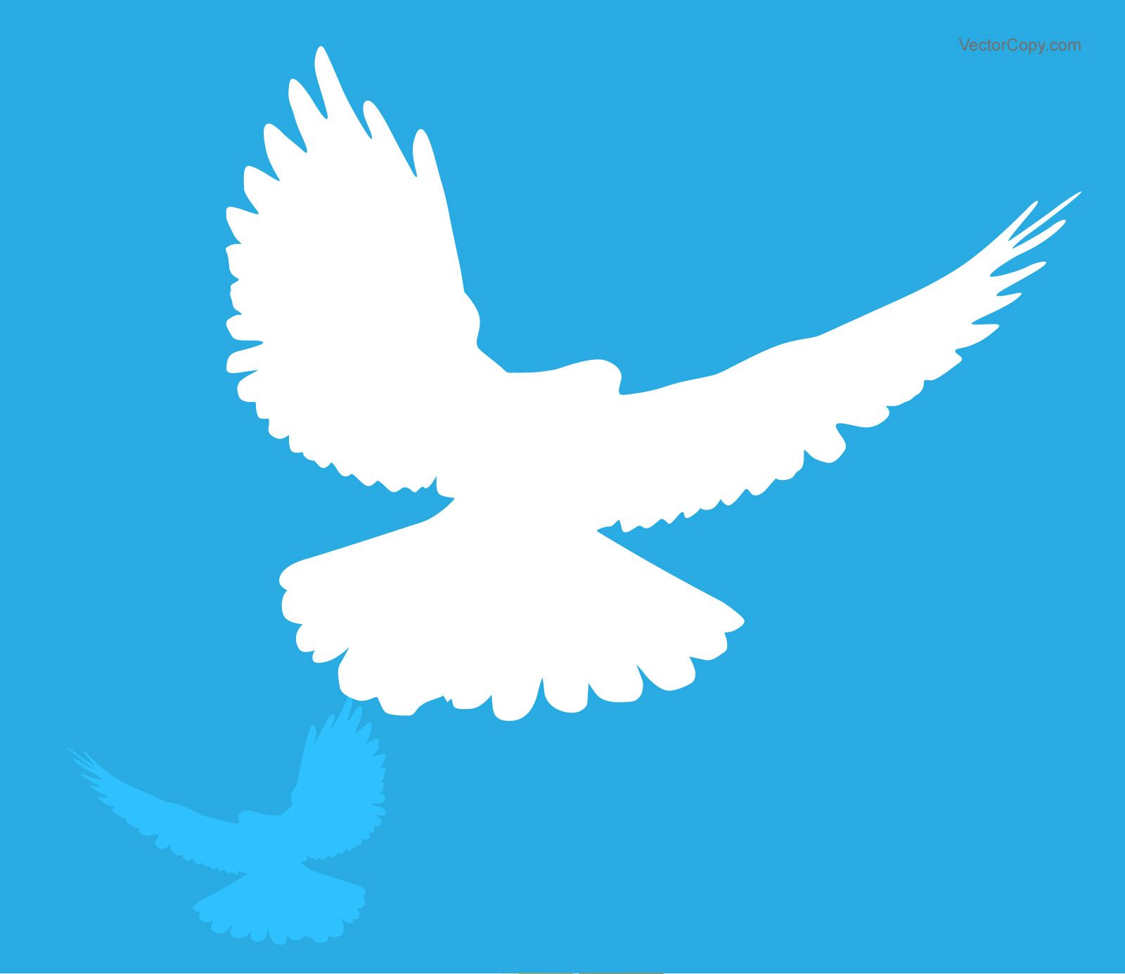 1600x1386 White Dove Silhouette, Free Vector Free Vector Clipart Amp Design