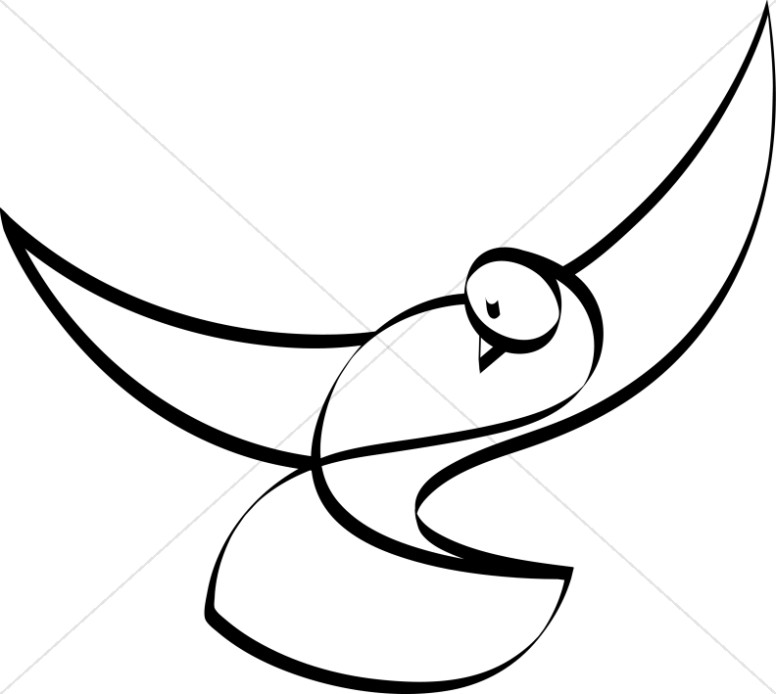 776x694 Dove Silhouette Clipart