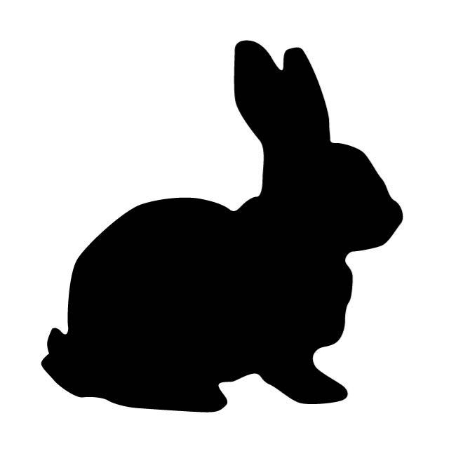 White Rabbit Silhouette at GetDrawings | Free download