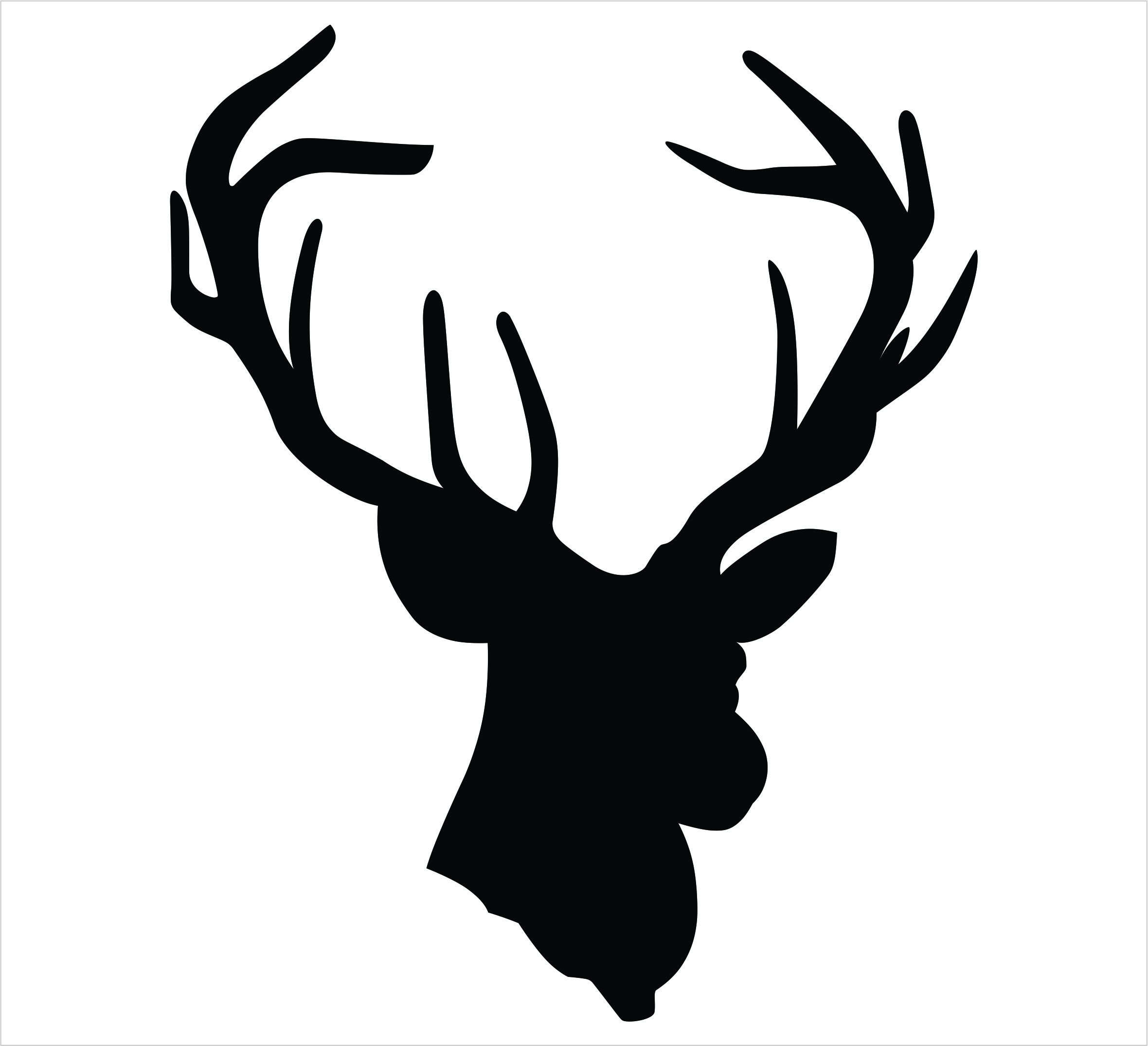 2360x2151 Top 71 Whitetail Deer Clipart