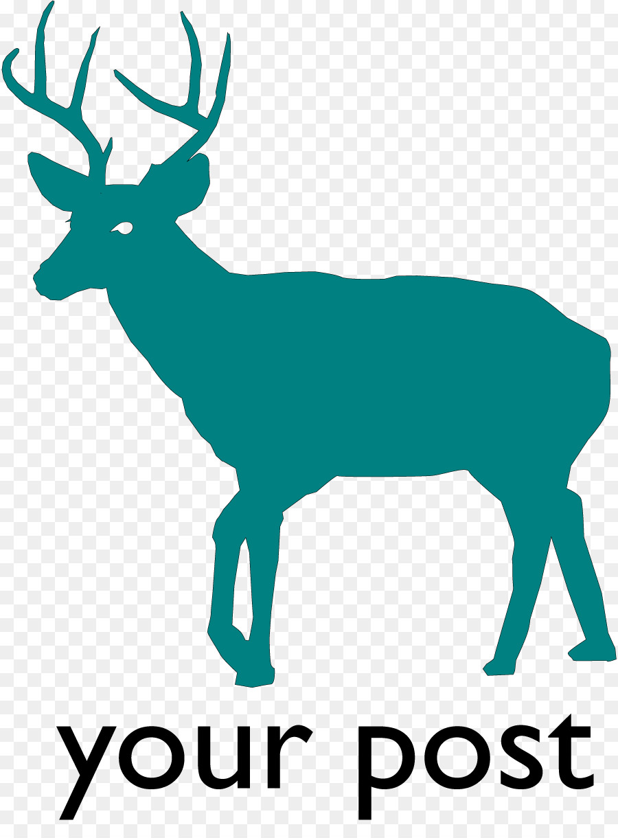 900x1220 White Tailed Deer Silhouette Clip Art