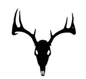 170x157 Deer Head Clipart Black And White Clipart Panda