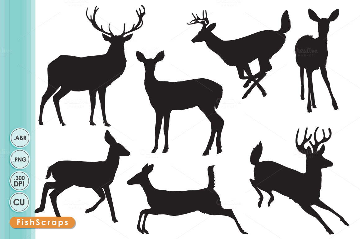 1160x772 Whitetail Deer Jumping Clipart