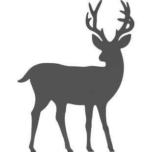 Whitetail Deer Silhouette at GetDrawings | Free download