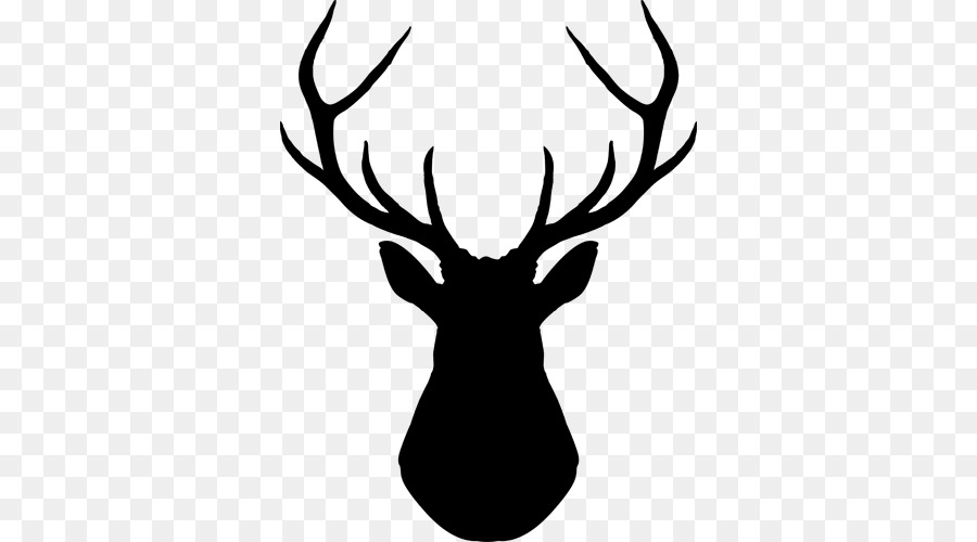 900x500 White Tailed Deer Silhouette Clip Art