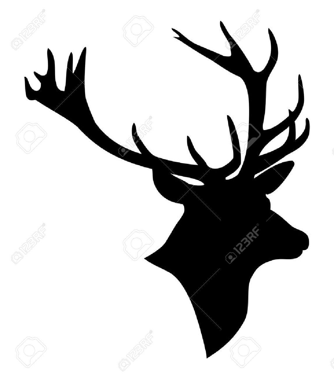1146x1300 Best Whitetail Deer Skull Clipart Free Clip Art Images Drawing