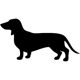 263x262 Dachshund Silhouette Scrapbooking Amp Papercrafts