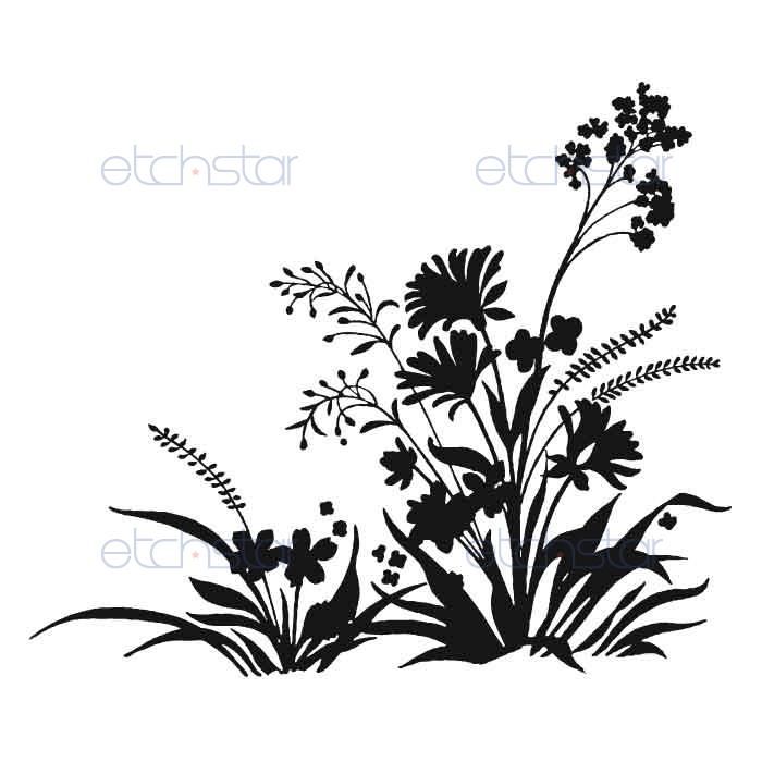 700x700 Wildflower Silhouette Arty Stuff Wildflowers, Clip