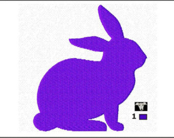 340x270 Rabbit Silhouette Etsy