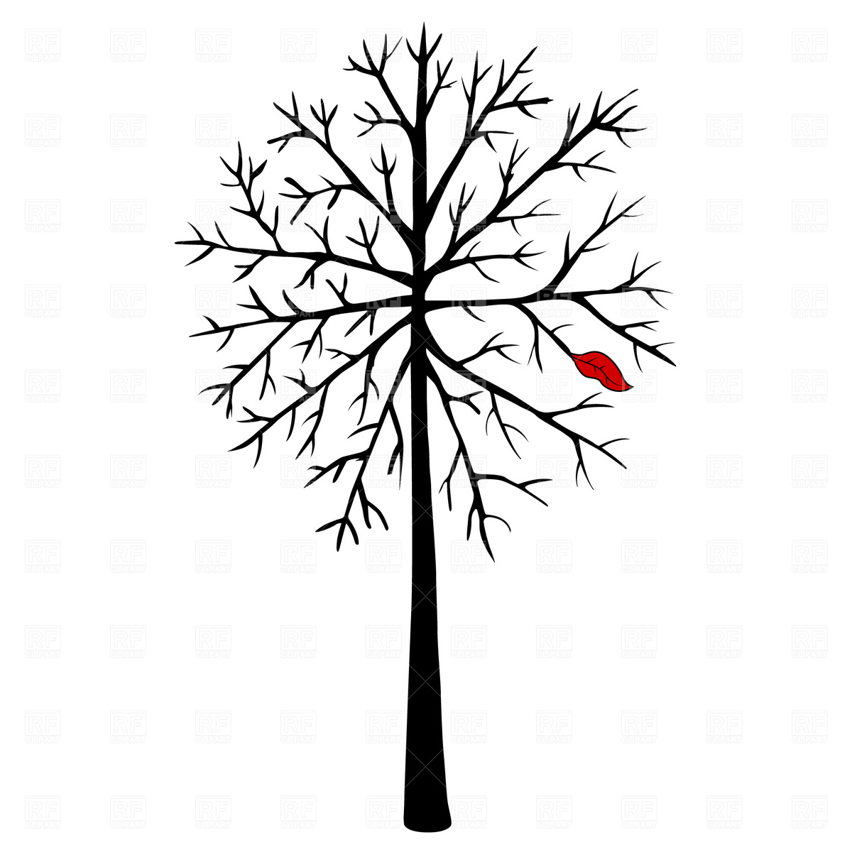 1200x1200 11 Bare Tree Vector Graphics Images