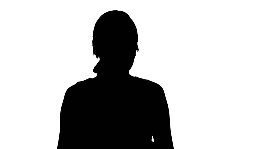 852x480 Silhouette Very Happy Woman In Orange Helmet Winning