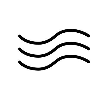 340x340 Free Silhouette Vector Wind, Icon