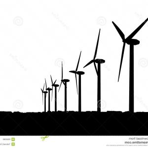 Wind Turbine Silhouette at GetDrawings | Free download