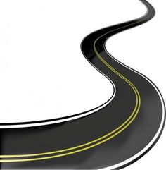 Winding Road Silhouette at GetDrawings | Free download