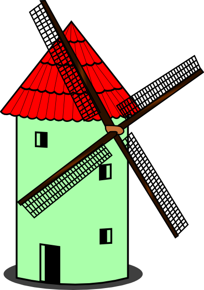 420x597 Clipart Windmill