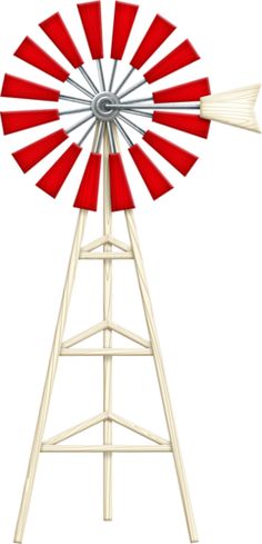 236x489 Farmyard Friends Windpompe Windmill, Silhouettes
