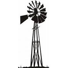 Windmill Silhouette Vector Free at GetDrawings | Free download