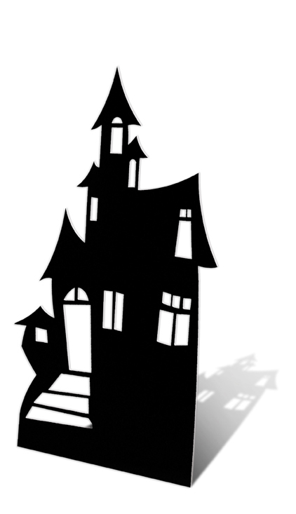 422x733 Halloween Tree Window Silhouettes. Door Free Vector Download (228