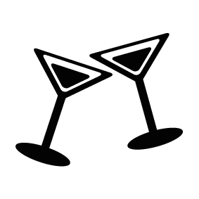 283x283 Wine Bottle Glasses Silhouette Silhouette Of Wine Bottle