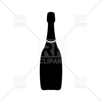 400x400 Champagne Bottle