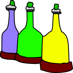 297x298 Clipart Of Bottles