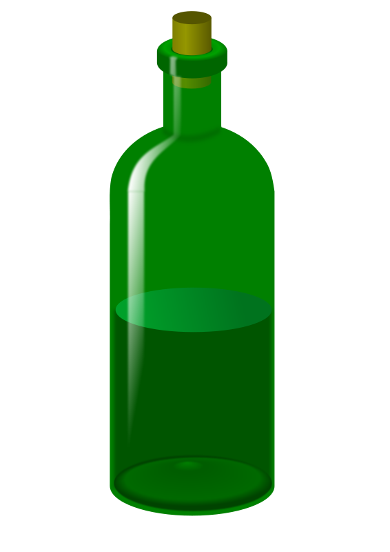566x800 Free Wine Bottle Clipart Image