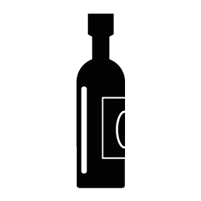 283x283 Wine Silhouette Silhouette Of Wine