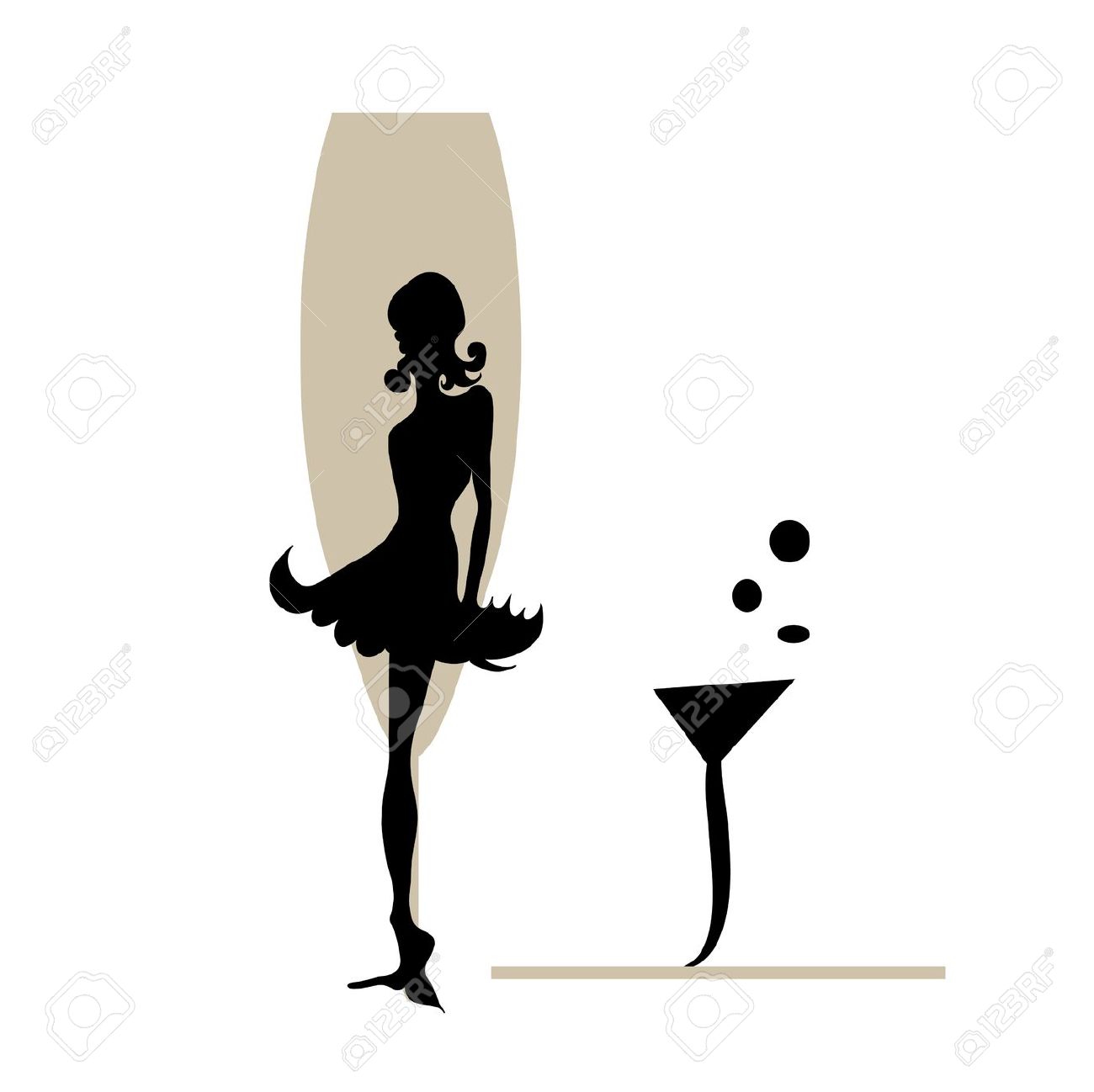 1300x1298 Wine Silhouette Clipart