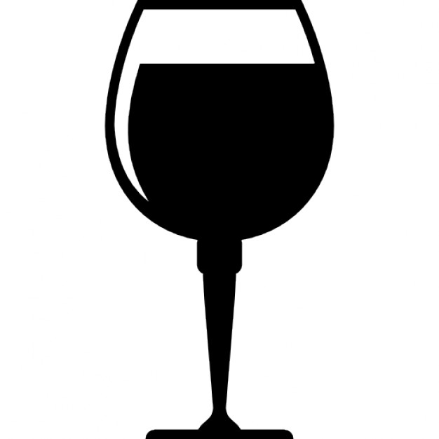 Wine Glass Silhouette Vector at GetDrawings | Free download