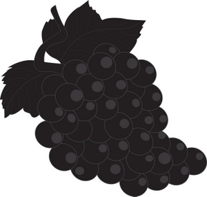 300x285 Free Grapes Clipart Image 0071 0807 1816 2421 Food Clipart