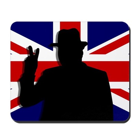 460x460 Winston Churchill Mouse Pads