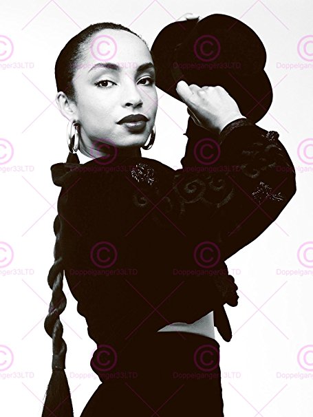 455x606 Music Photography Portrait Sade Singer Black White
