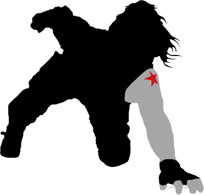 800x764 Winter Soldier Car Scene Stickers By Rustedsoldier Redbubble